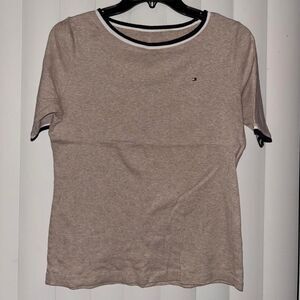 Tommy-hilfiger Women's Tan T-shirt